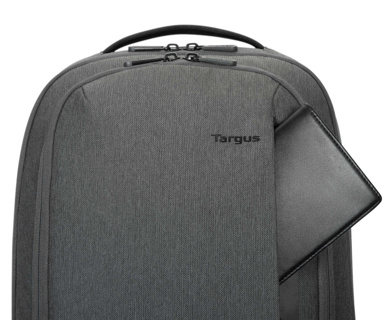 Targus mochila cypress hero de 15.6" con localizador find my color gris-TBB94104GL
