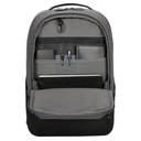Targus mochila cypress hero de 15.6" con localizador find my color gris-TBB94104GL