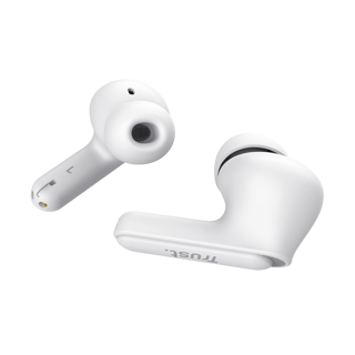 Trust audifonos bluetooth color blanco microf /cancelacion de ruido - 25172