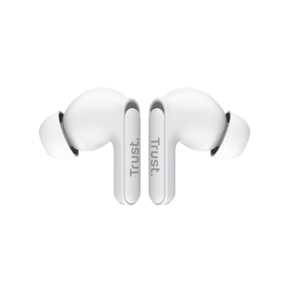 Trust audifonos bluetooth color blanco microf /cancelacion de ruido - 25172