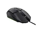 Trust mouse alambrico gamer color negro iluminado - 25036