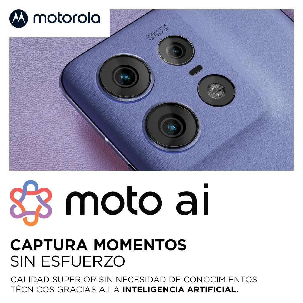 Celular Motorola Edge 50 Pro Morado lavanda