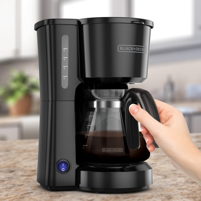 Black + Decker cafetera 5 tazas negra CM0701B