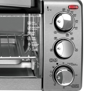 Black + Decker horno 4 rebanadas inox  TO1760SS-LA