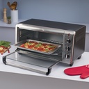 Black + Decker horno de conveccion extra ancho 8 rebanadas inox TO3260XSBD