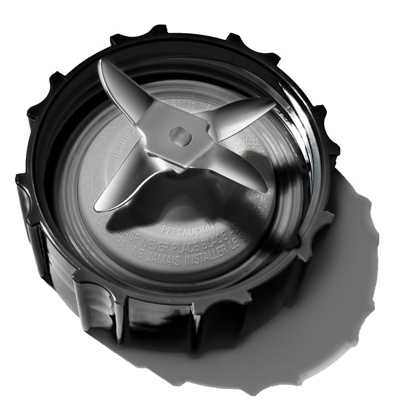 Black + Decker licuadora 10 veloc jarra vidrio 550w roja BLBD210GR