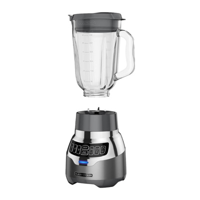 Black + Decker licuadora digital 900w silenciosa inox + vaso personal BL1300DG-PLA