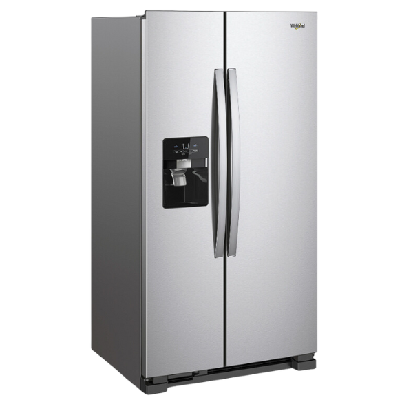 Whirlpool refrigerador side by side 25 pies inverter con dispensador acero inox. 7WRS25SDHM