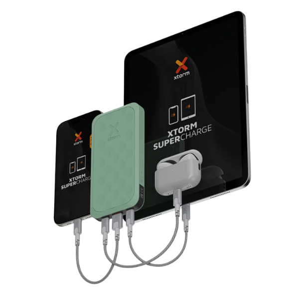 Trust Xtorm power bank 20W - 10.000 mAh - fuel series 5 sage verde - FS5103