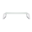 Trust monta soporte para monitor de cristal templado blanco - 25351