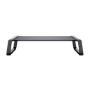 Trust monta soporte para monitor de cristal templado negro - 25271
