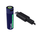 Trust pilas AA recargables en USB-C azul - 25584