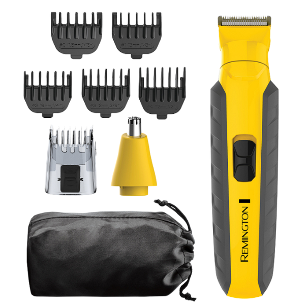 Remington recortadora personal para barba, bigote, nariz y oidos indestructible - PG6855A-110F
