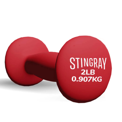 Stingray mancuerna neopreno 2 Lb Sfman