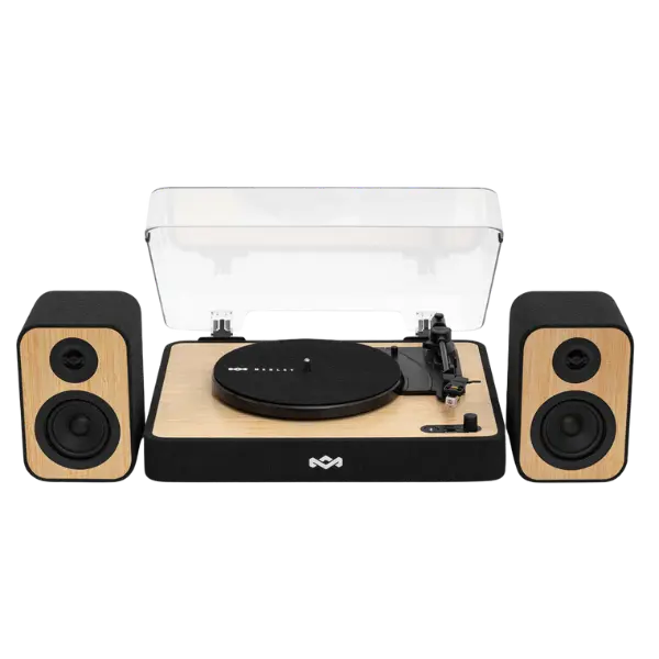 Tocadiscos House of Marley - Turntable - Revolution with speakers