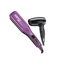 Remington combo secador y alisador ceramica mas iones wet S8001-D5000-F