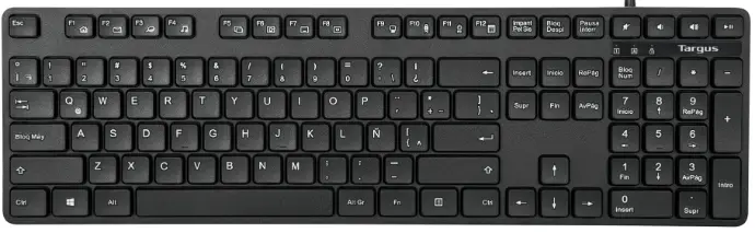 Targus teclado en español USB-AKB30ES