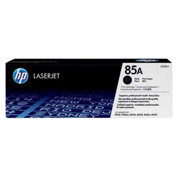 HP toner negro 1 600pgs #85A CE285A