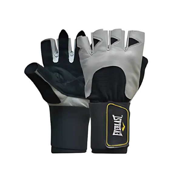 Guante Para Pesas Everlast Total Strength 2 Gris / Negro