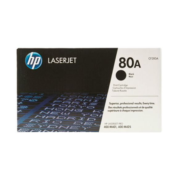 HP toner negro 2 700pgs CF280A