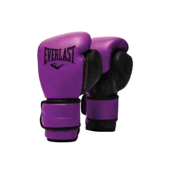 Guante Boxeo Everlast Powerlock V2 Púrpura