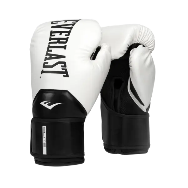 Guante Boxeo Everlast Elite 2 White/Black