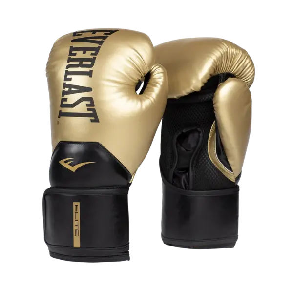 Guante Boxeo Everlast Elite 2 Gold/Black