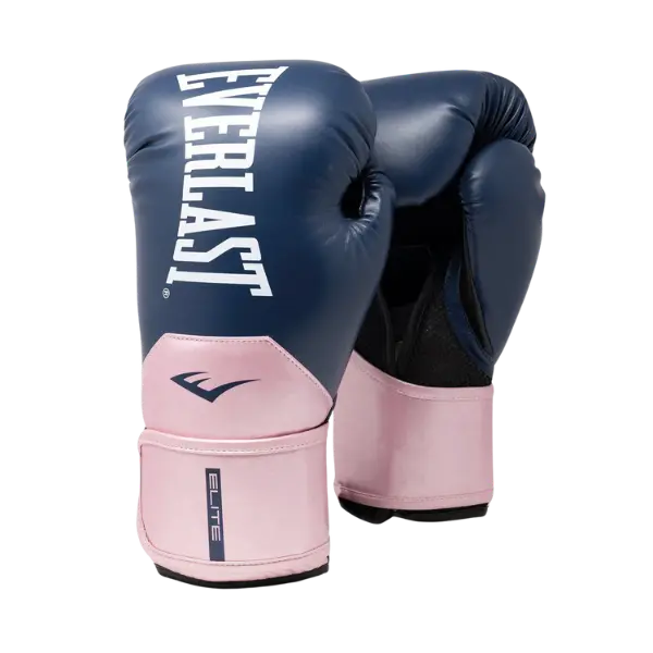 Guante Boxeo Everlast Elite 2 Navy/Pink