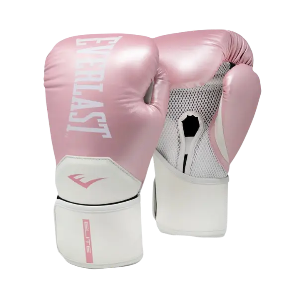 Guante Boxeo Everlast Elite 2 Pink/White