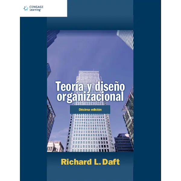 Libro Teoría y diseño organizacional