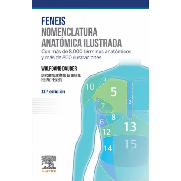 Libro Feneis. Nomenclatura Anatómica Ilustrada