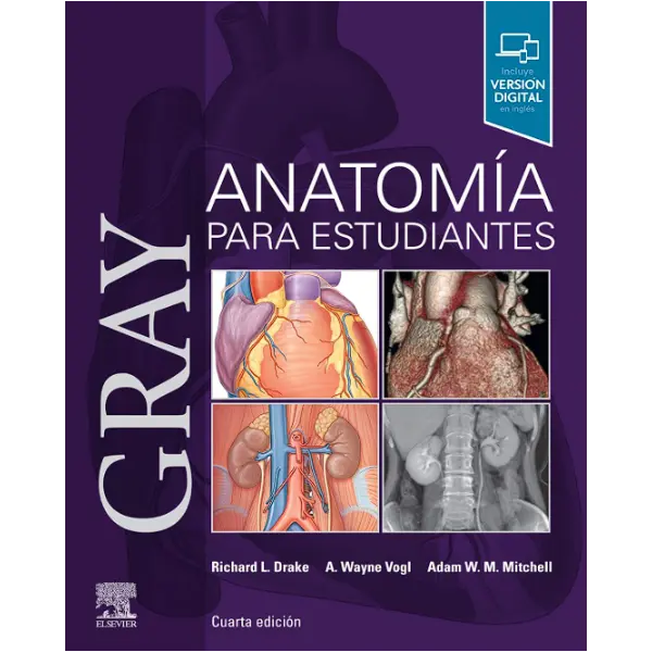 Libro Gray. Anatomía para Estudiantes 4.ª Edición