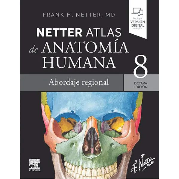 Libro Mini Netter Atlas de Anatomía Humana 8.ª Edición