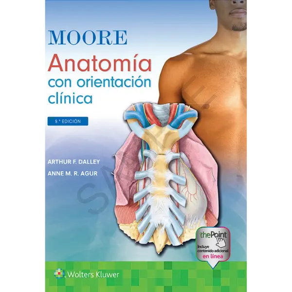 Libro Moore Anatomía con Orientación clínica 9.ª Edición