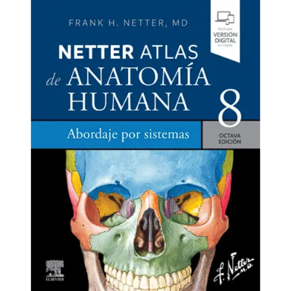 Libro Netter Atlas de Anatomía Abordaje por sistemas