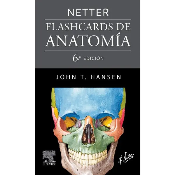 Libro Netter Flashcards de Anatomía