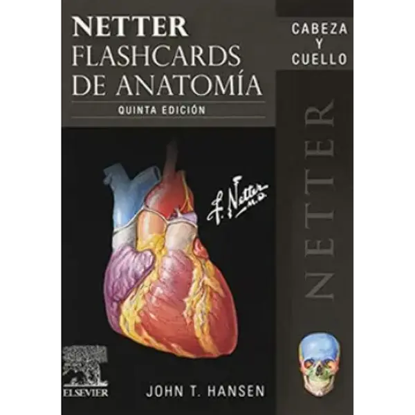 Libro Netter. Flashcards de anatomía. Cabeza y cuello