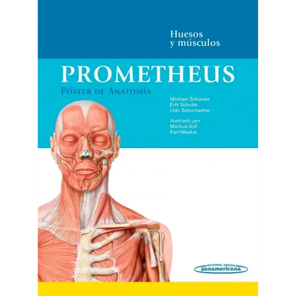 Libro Prometheus. Póster de Anatomía