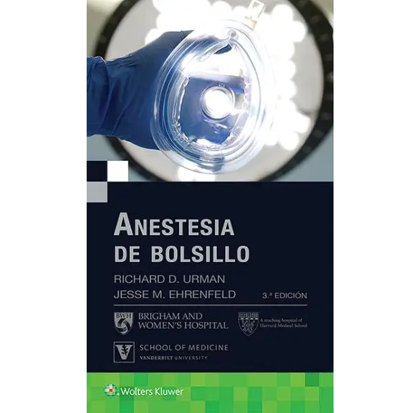 Libro Anestesia de bolsillo