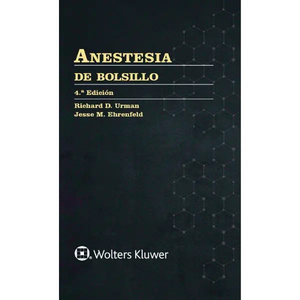 Libro Anestesia De Bolsillo 4.ª edición