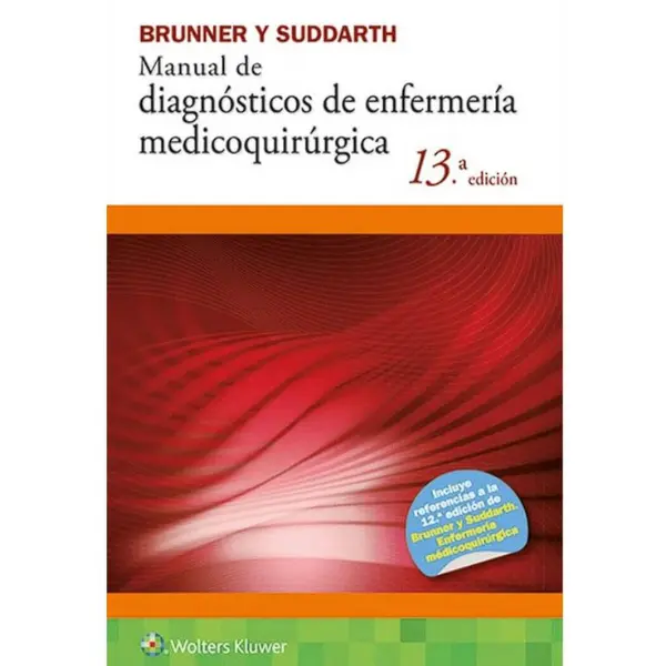 Libro Manual de enfermería medicoquirúrgica 13.ª Edición