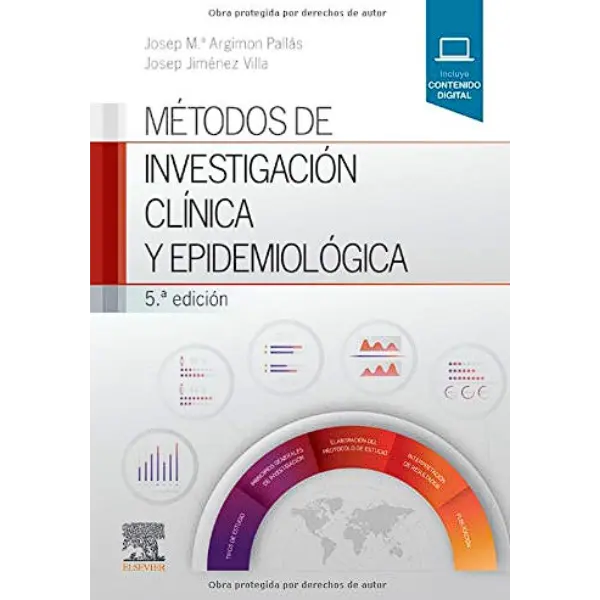 Libro Métodos de investigación clínica y epidemiológica 5.ª Edición.