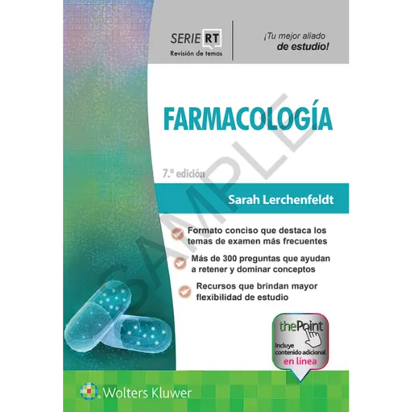 Libro Farmacología Serie Revisión de Temas 7.ª Edición.