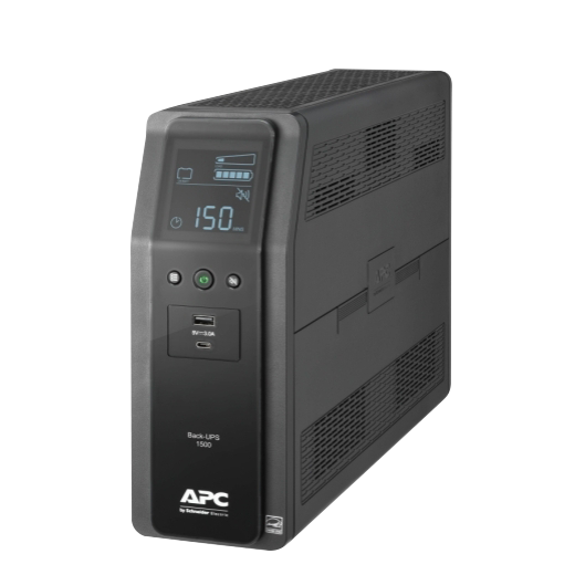 APC ups pro br 1500va 10 salidas 2 puertos usb avr interfaz lcd lam br1500m2-lm