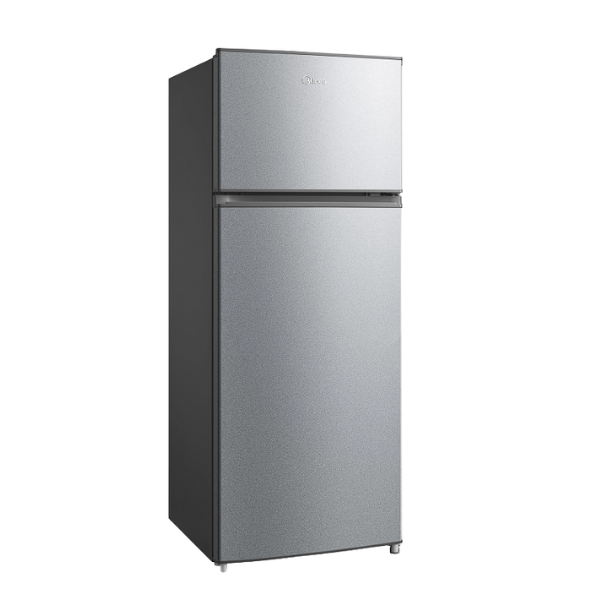 Midea refrigerador top mount 8 pc color acero inoxidable MRTS08G2NDS-CA
