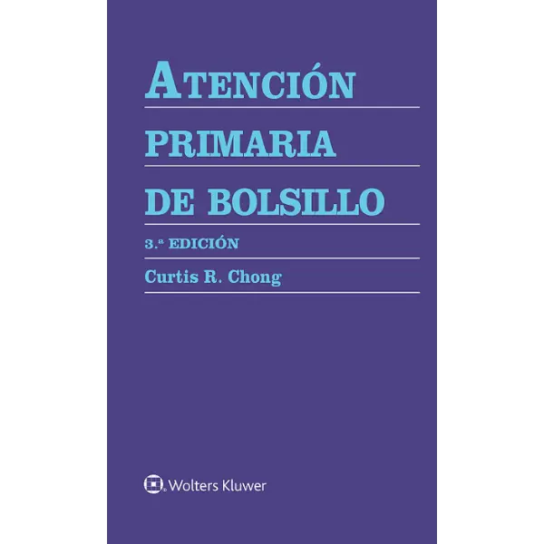 Libro Atención primaria de bolsillo 3.ª Edición.