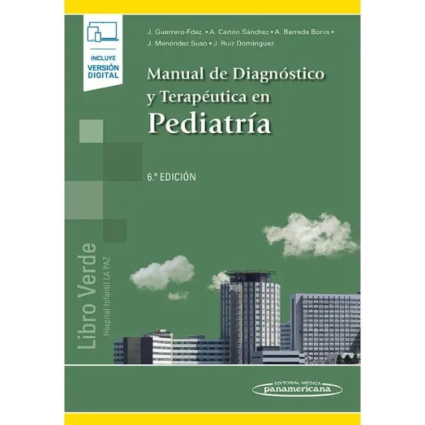 Libro Manual de Diagnóstico y Terapéutica en Pediatría (incluye versión digital) 6.ª Edición