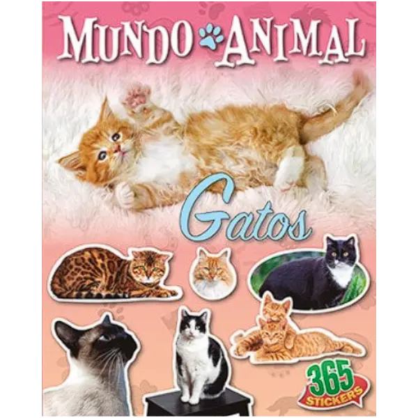 Libro Gatos 365 Stickers