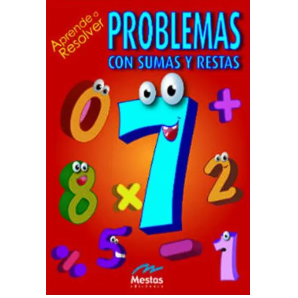 Libro Aprende a resolver problemas con sumas y restas.