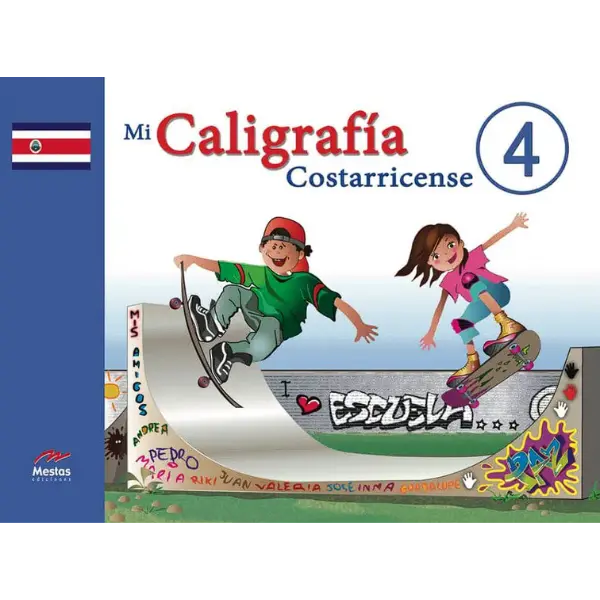 Libro Caligrafía Costarricense 4